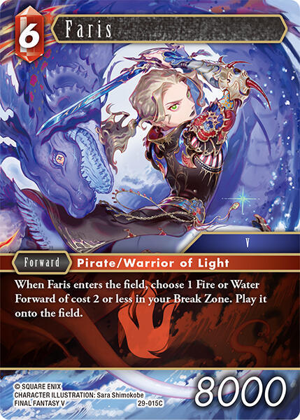 Faris - Blissful Eternity - Final Fantasy TCG - TCGplayer.com