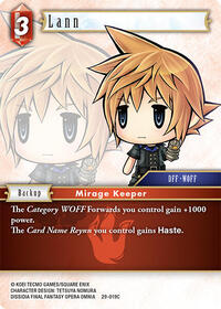 Lann - Final Fantasy TCG Blissful Eternity trading card