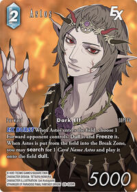 Astos EX (Full Art) - Final Fantasy TCG Blissful Eternity trading card
