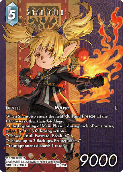 Shantotto (Full Art) - Blissful Eternity - Final Fantasy TCG