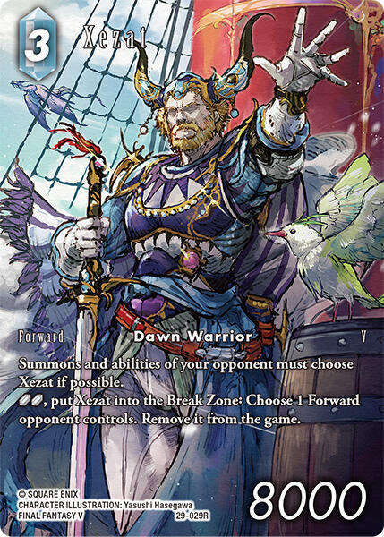 Xezat (Blissful Eternity) — Final Fantasy TCG card