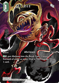 Ahriman (Full Art) - Final Fantasy TCG Blissful Eternity trading card
