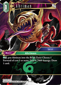 Ahriman - Final Fantasy TCG Blissful Eternity trading card