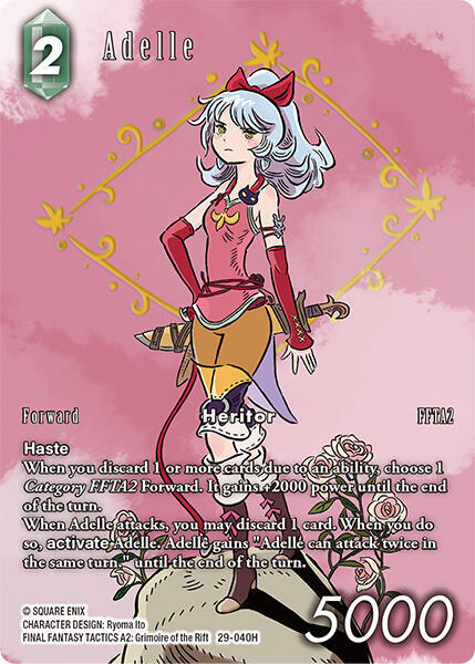 Adelle (Full Art) - Blissful Eternity - Final Fantasy TCG