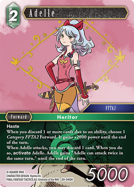 Adelle - Blissful Eternity - Final Fantasy TCG - TCGplayer.com