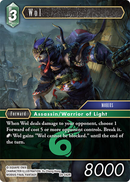 Wol (Blissful Eternity) — Final Fantasy TCG card