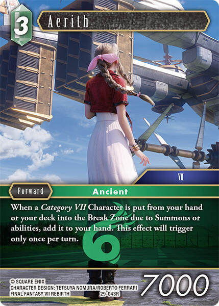 Aerith (Blissful Eternity) — Final Fantasy TCG card