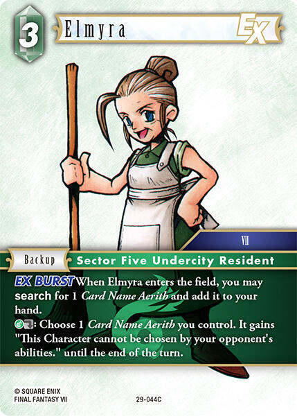 Elmyra EX (Blissful Eternity) — Final Fantasy TCG card