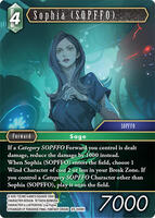 Sophia (SOPFFO) - Blissful Eternity - Final Fantasy TCG