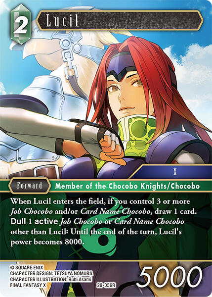 Lucil (Blissful Eternity) — Final Fantasy TCG card