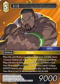 Ash - Final Fantasy TCG Blissful Eternity trading card