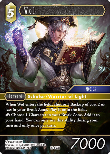 Wol (Blissful Eternity) — Final Fantasy TCG card