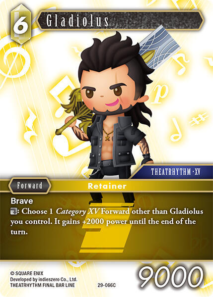Gladiolus (Blissful Eternity) — Final Fantasy TCG card