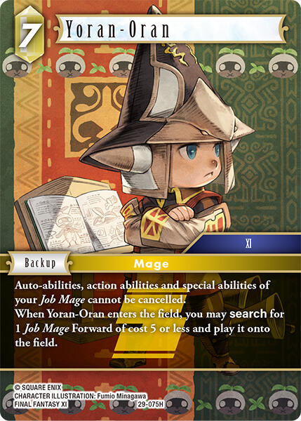 Yoran-Oran (Blissful Eternity) — Final Fantasy TCG card