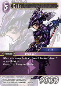 Kain - Final Fantasy TCG Blissful Eternity trading card