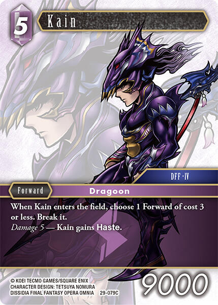 Kain (Blissful Eternity) — Final Fantasy TCG card
