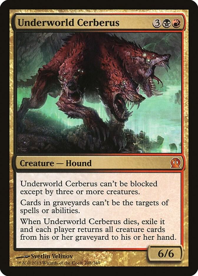 Underworld Cerberus - Theros - Magic: The Gathering - TCGplayer.com