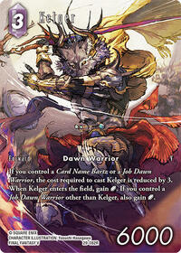 Kelger (Full Art) - Final Fantasy TCG Blissful Eternity trading card