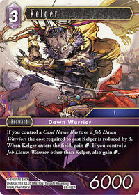 Kelger - Final Fantasy TCG Blissful Eternity trading card
