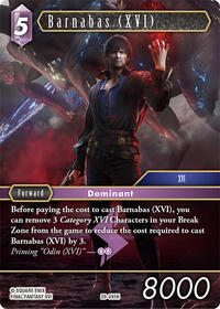 Barnabas (XVI) - Final Fantasy TCG Blissful Eternity trading card