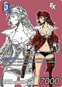 Elza EX (Full Art) - Final Fantasy TCG Blissful Eternity trading card