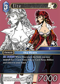 Elza EX - Final Fantasy TCG Blissful Eternity trading card