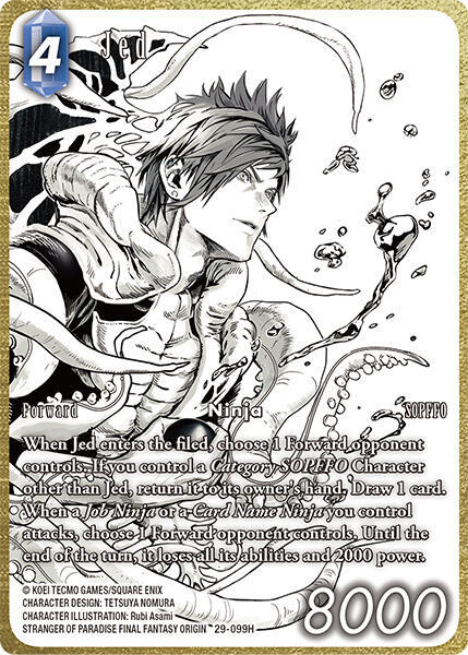 Jed (Blissful Eternity) — Final Fantasy TCG card