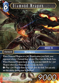Diamond Weapon - Final Fantasy TCG Blissful Eternity trading card