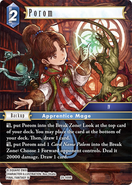 Porom (Blissful Eternity) — Final Fantasy TCG card