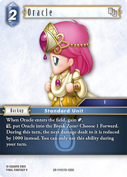 Oracle (Blissful Eternity) — Final Fantasy TCG card