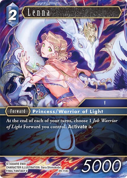 Lenna - Blissful Eternity - Final Fantasy TCG - TCGplayer.com