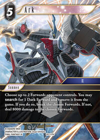 Ark - Final Fantasy TCG Blissful Eternity trading card