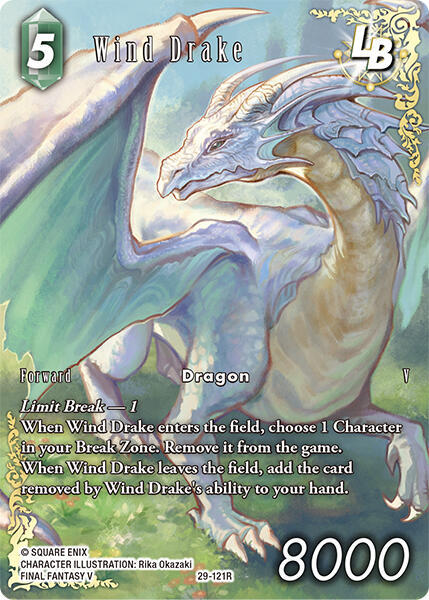 Wind Drake (Blissful Eternity) — Final Fantasy TCG card