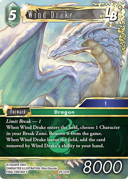 Wind of Fortune II トレーディングカード コンプリート Wind Drake - Blissful Eternity - Final Fantasy TCG - TCGplayer.com