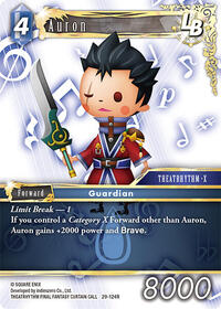 Auron - Final Fantasy TCG Blissful Eternity trading card