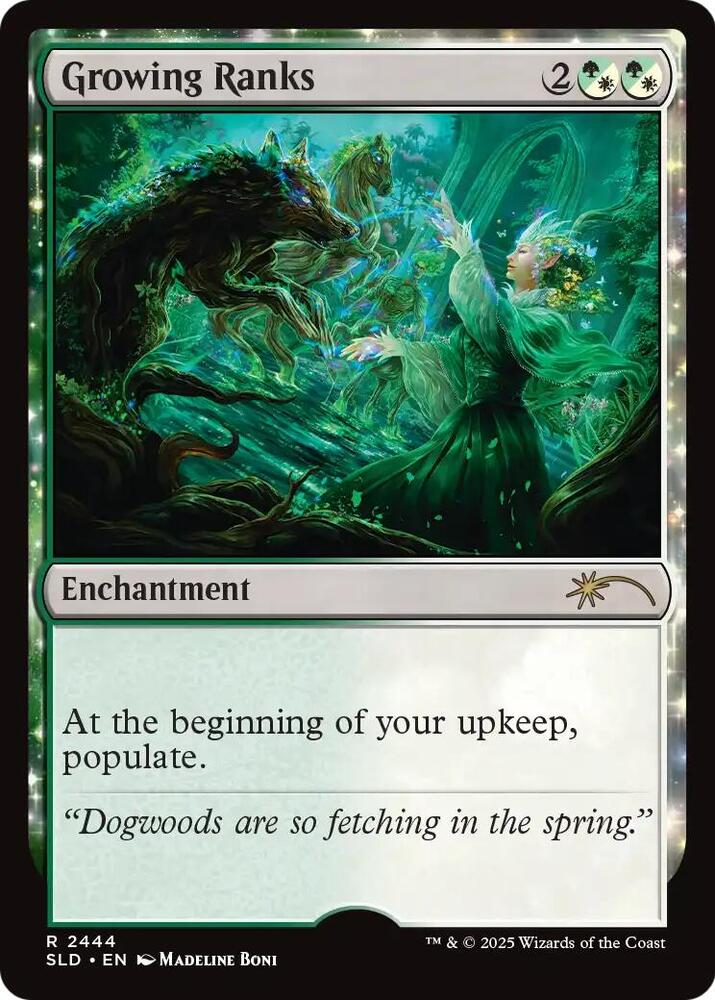Growing Ranks, Secret Lair Drop Series card number 2444