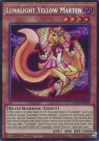 Lunalight Yellow Marten (Secret Rare)