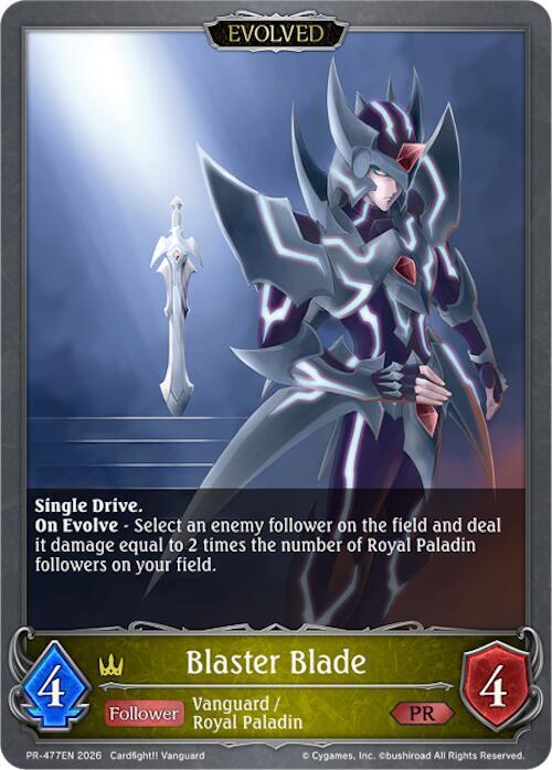 Blaster Blade (Evolved) (Shadowverse: Evolve Promo Cards) — Shadowverse: Evolve card