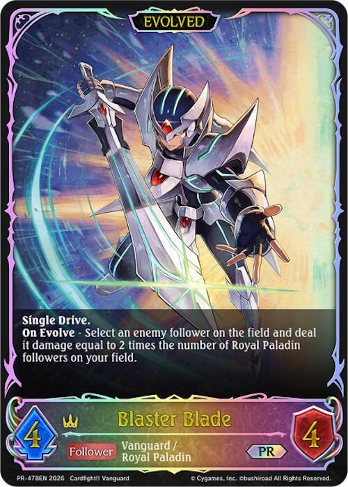 Blaster Blade (Evolved) (Shadowverse: Evolve Promo Cards) — Shadowverse: Evolve card