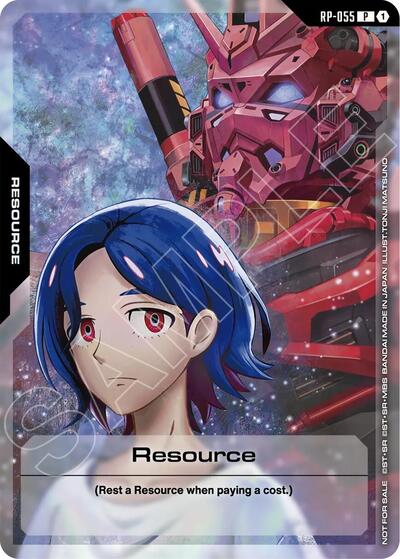 Resource (RP-055) (Event Pack 02) Promotional Resource Tokens Promo Gundam card — value and price