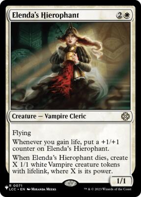 Elenda's Hierophant #71 – The List Reprints (Rare)
