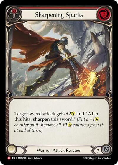 Sharpening Sparks card