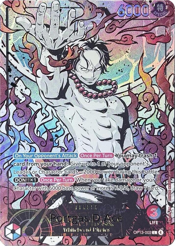 パクボゴム　ACEBED 公式カード Portgas.D.Ace (English Version 3rd Anniversary Set) - One Piece