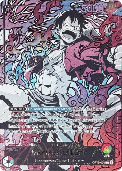Monkey.D.Luffy (English Version 3rd Anniversary Set) One Piece Promotion Cards L One Piece card — value and price