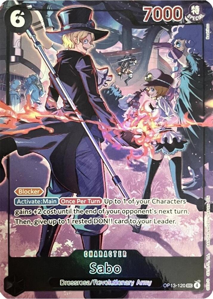 Full Sabo (120) (English Version 3rd Anniversary Set) card