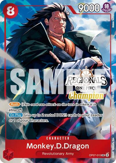 Monkey.D.Dragon (Regionals Champion Card Set 26-27 Vol.2)