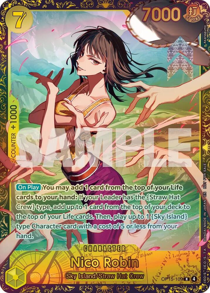 Full Nico Robin (CS26-27 Regionals Season 2 Top 16) card