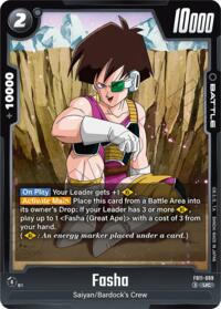 Fasha - Dragon Ball Super: Fusion World Brightness of Hope trading card