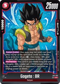 Gogeta : BR - Dragon Ball Super: Fusion World Brightness of Hope trading card