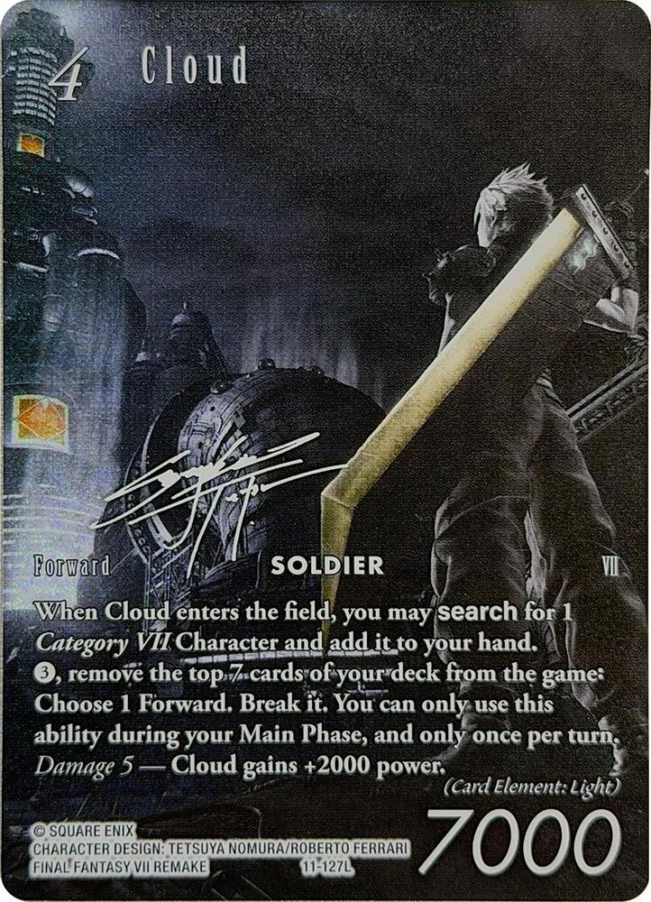 Cloud (Noir Silver Signature) - Blissful Eternity - Final Fantasy